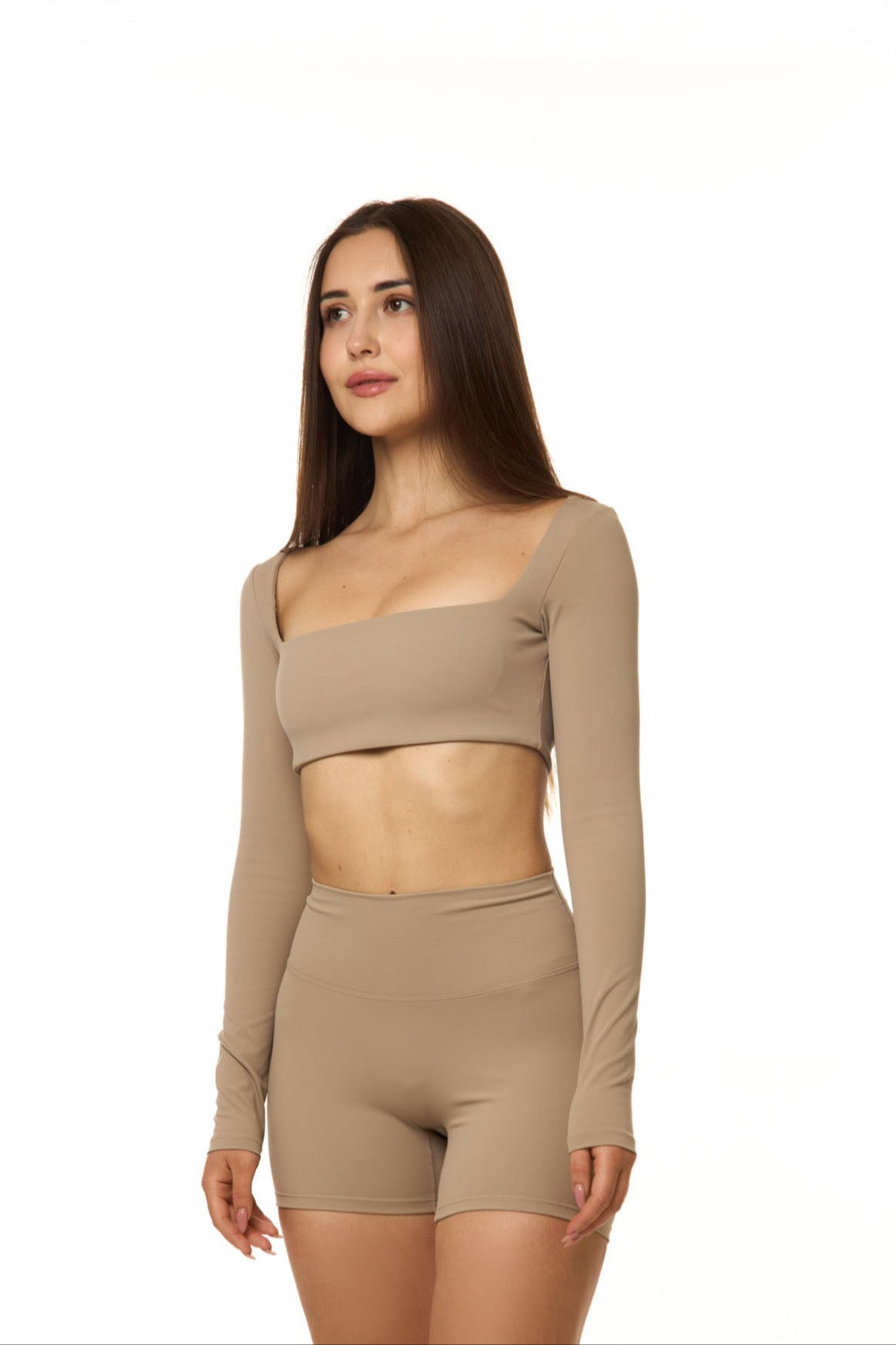 LONG SLEEVE CROPPED